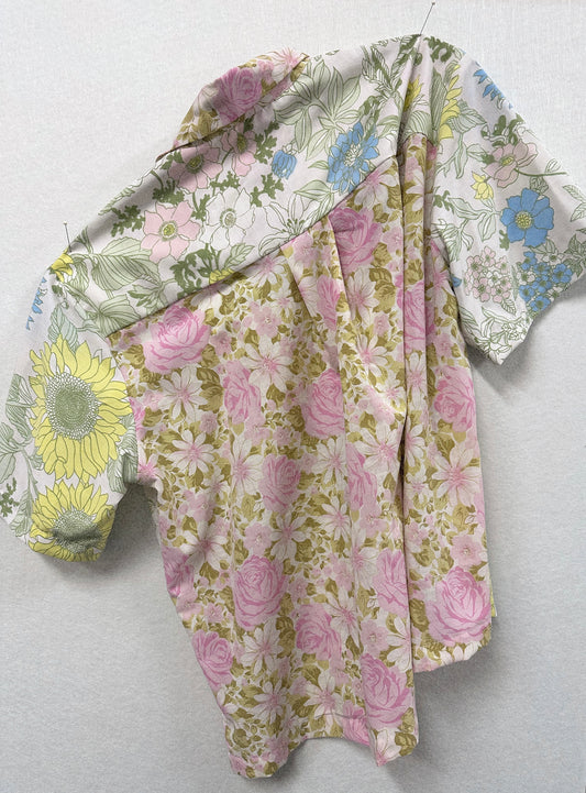 Matt Short Sleeve Shirt - Vintage Sunflower