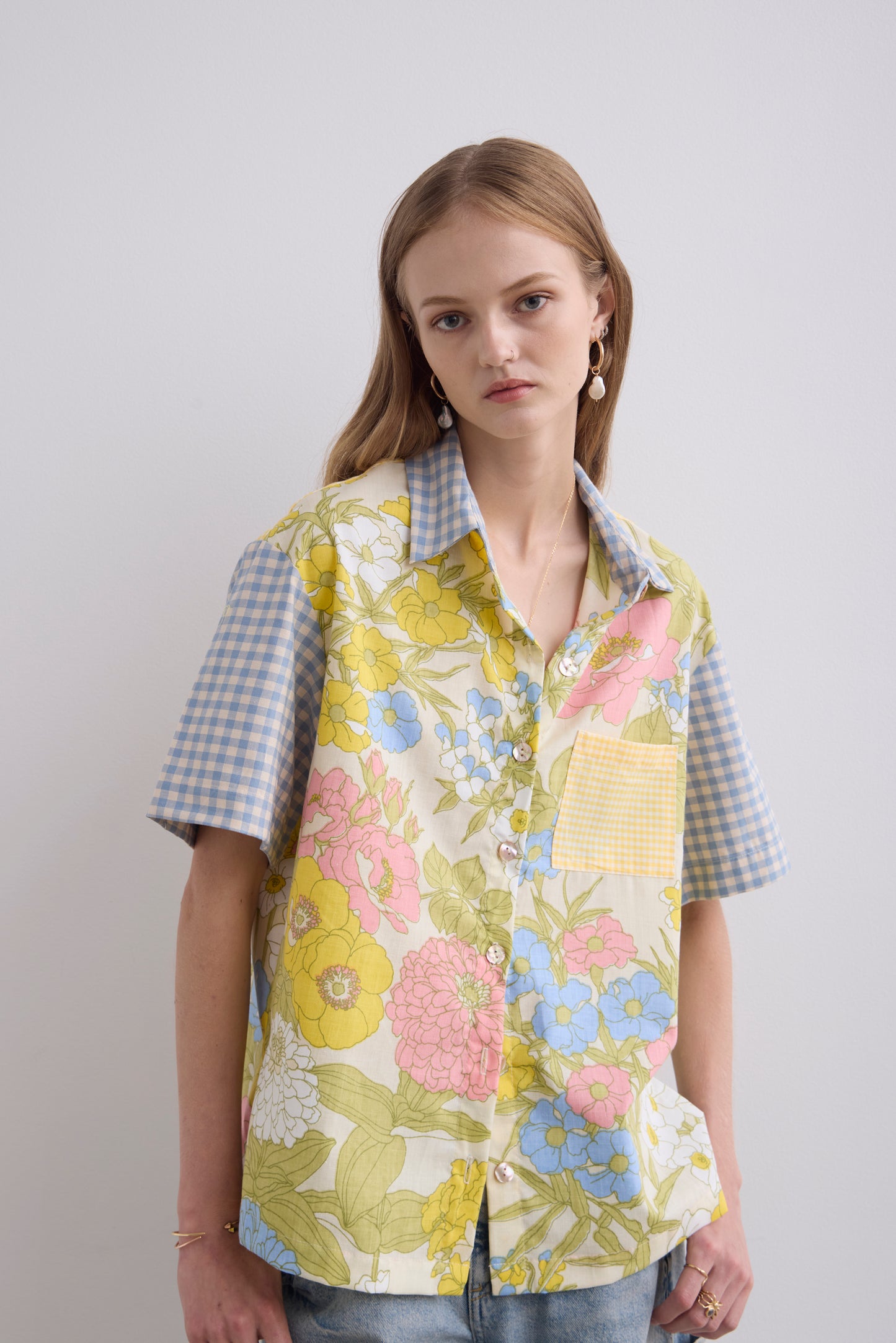 Matt Short Sleeve Shirt - Daisy Vintage Textiles