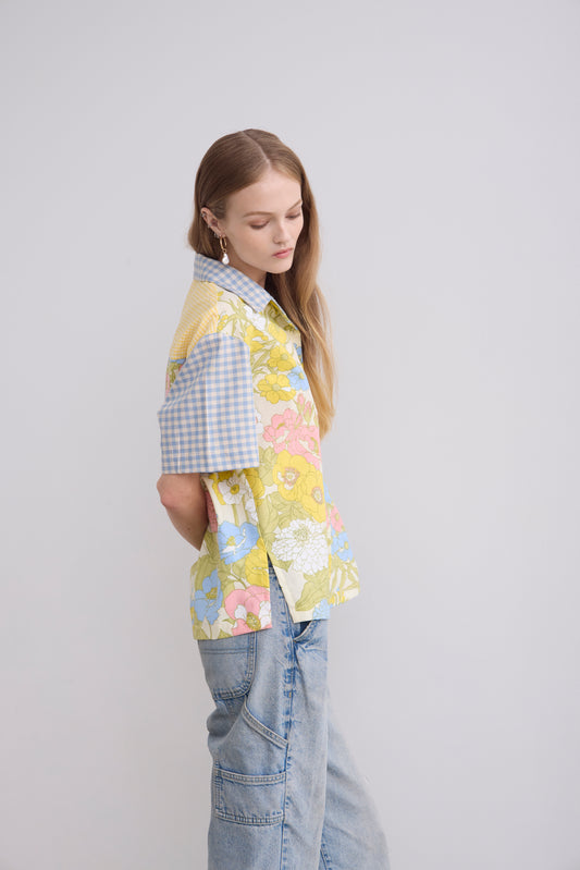 Matt Short Sleeve Shirt - Daisy Vintage Textiles