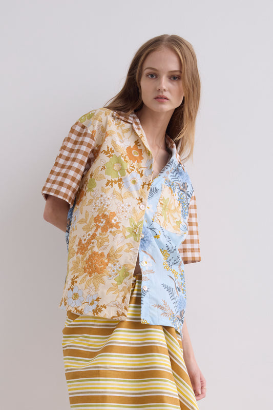 Matt Short Sleeve Shirt - Pixie Vintage Textiles