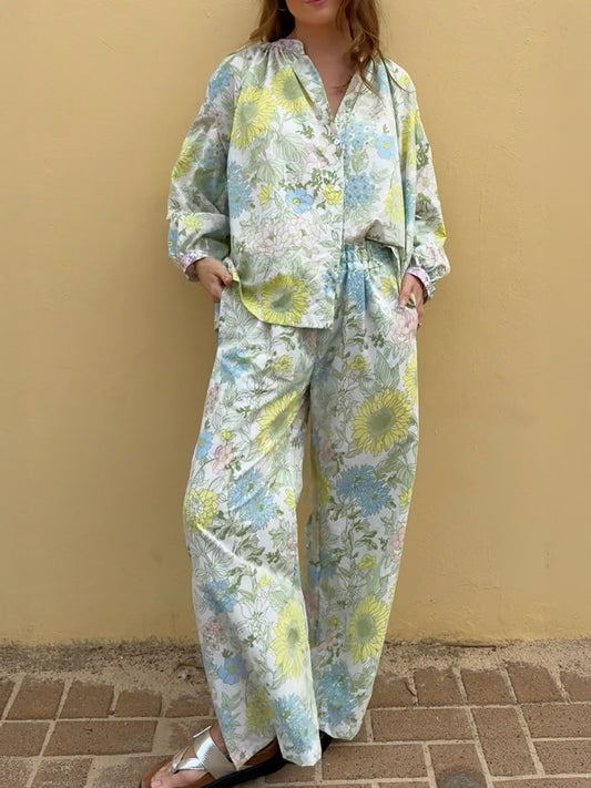 Poet Pant - Vintage Sunflower