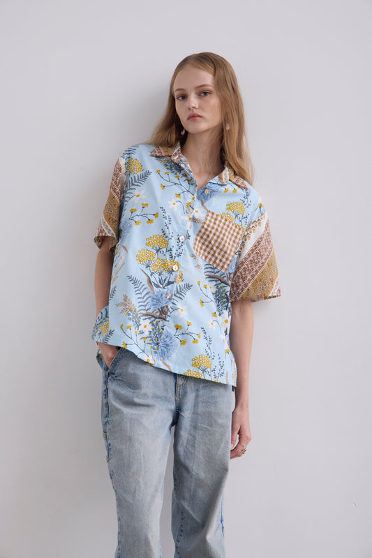 Matt Short Sleeve Shirt - Billie Vintage Textiles