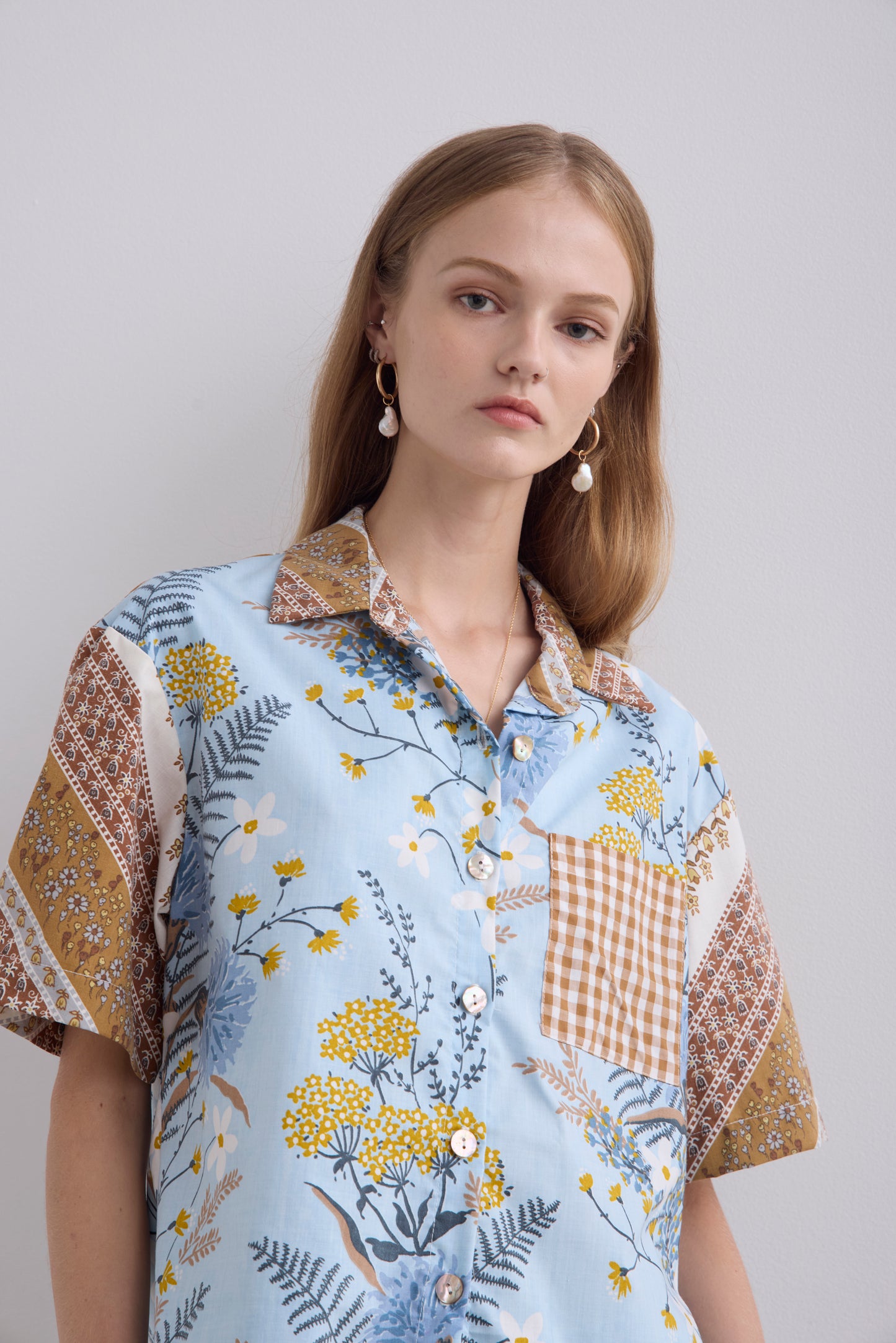 Matt Short Sleeve Shirt - Billie Vintage Textiles