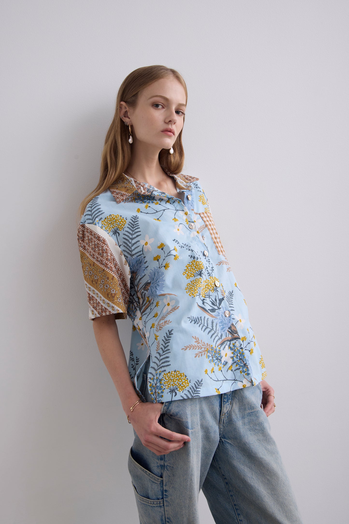 Matt Short Sleeve Shirt - Billie Vintage Textiles