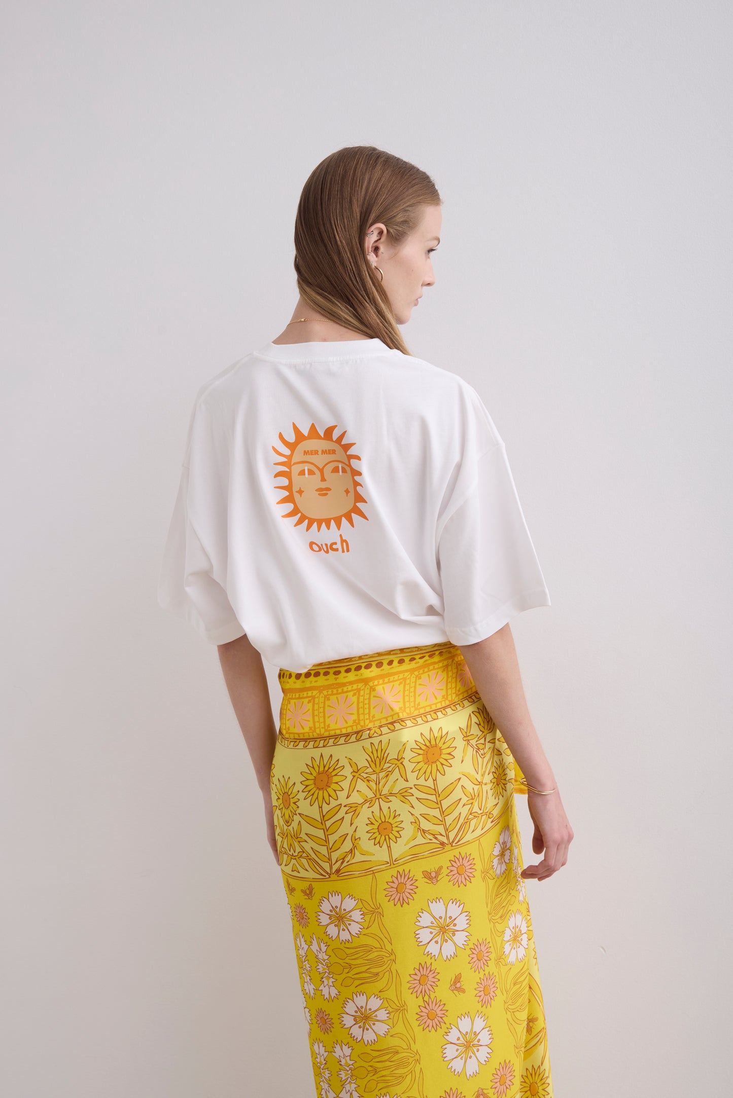 Patti Silk Pareo - Lemon