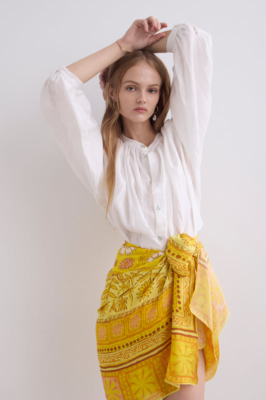 Puff Blouse - Linen