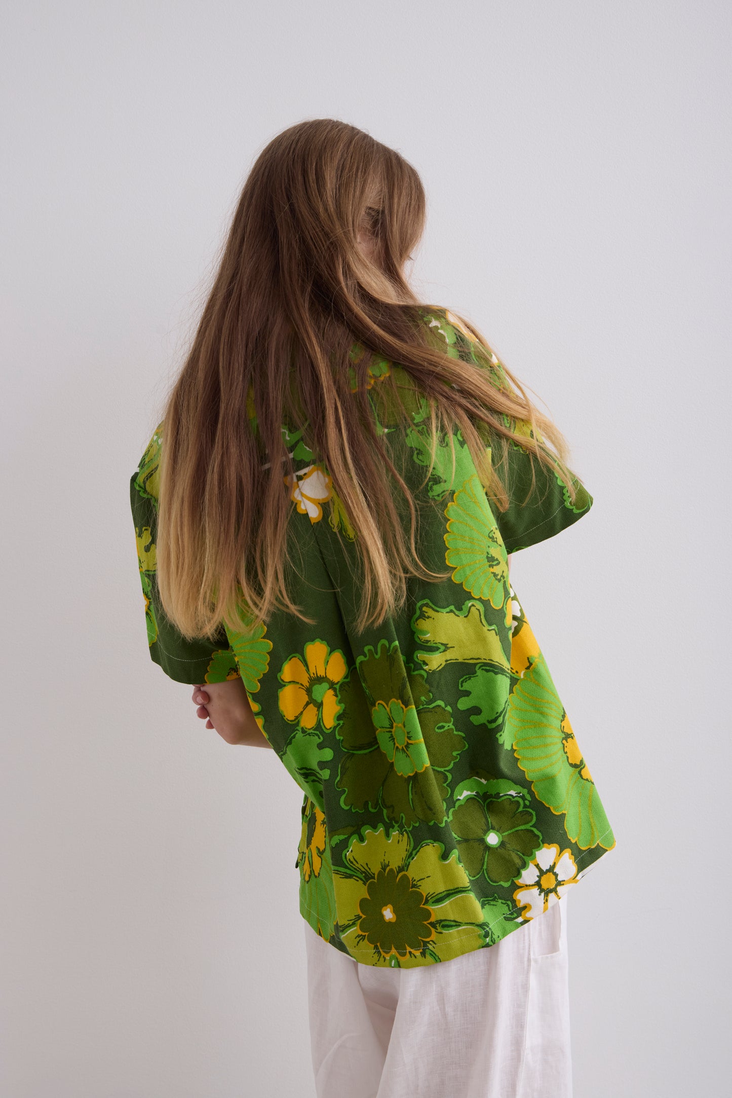 Matt Short Sleeve Shirt -Kate Vintage Textiles