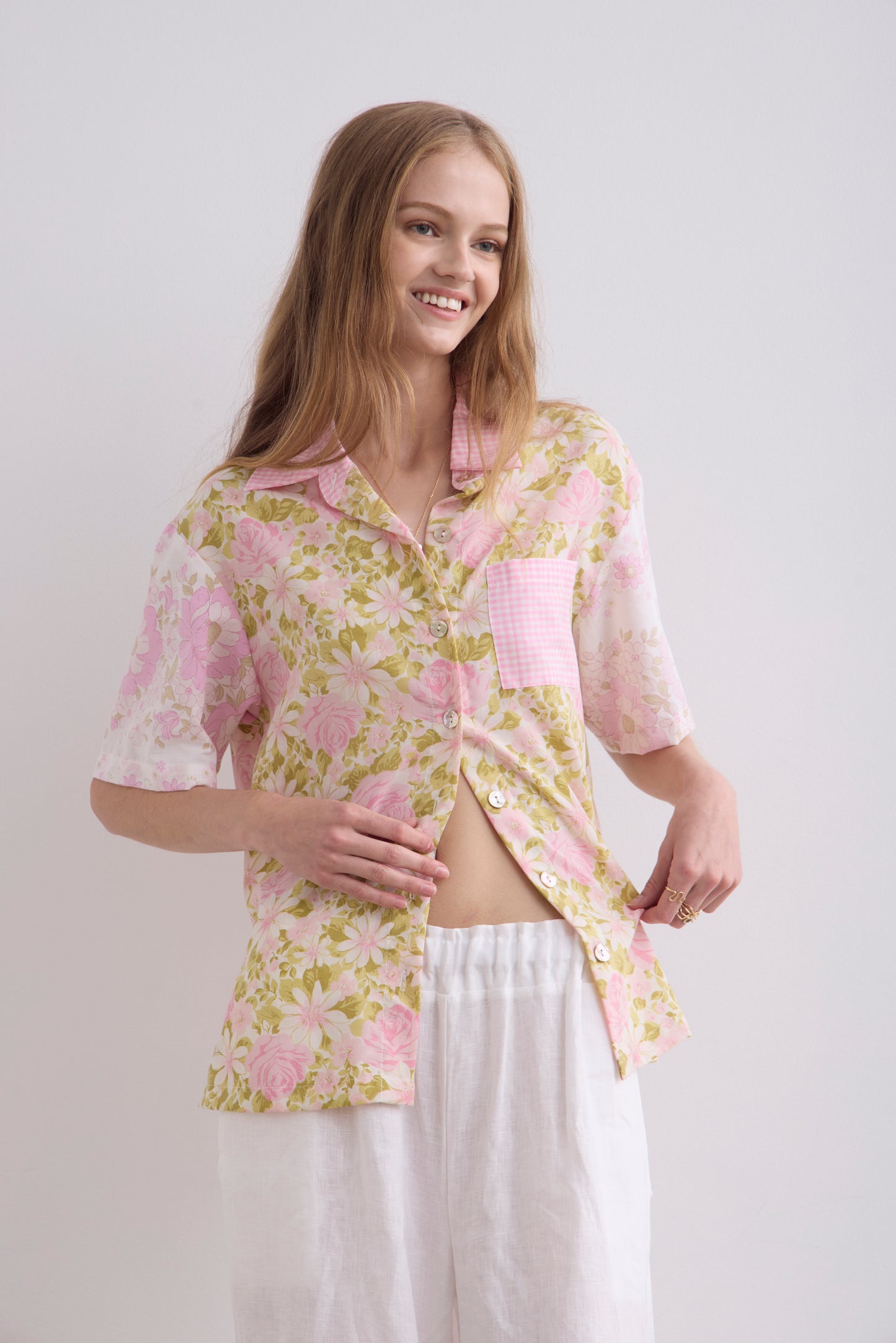 Matt Short Sleeve Shirt - Rose Vintage Textiles